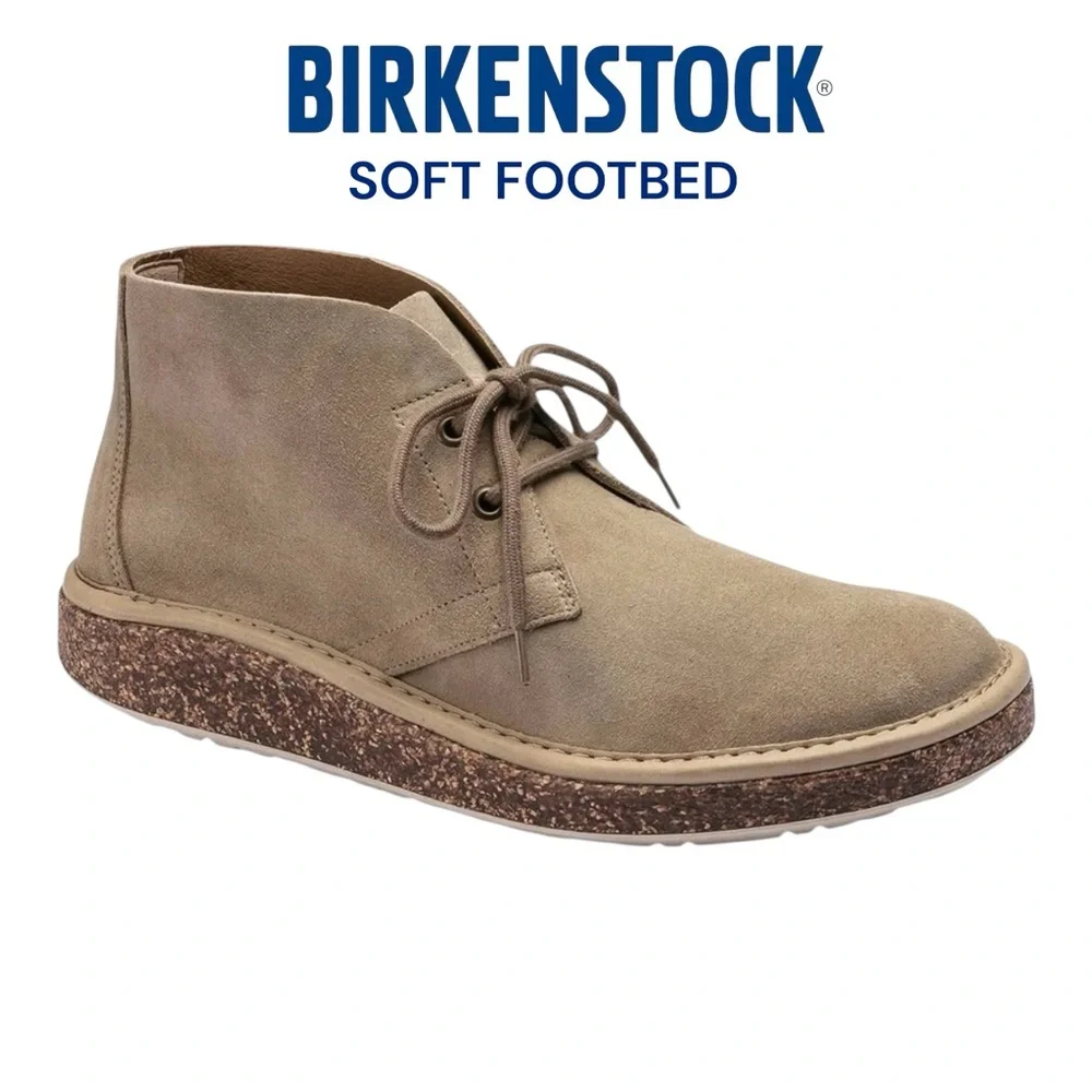 Birkenstock (NWT) Unisex, Milton Suede Chukka Boot, Men’s Size 8, Women’s 10 - Picture 13 of 14